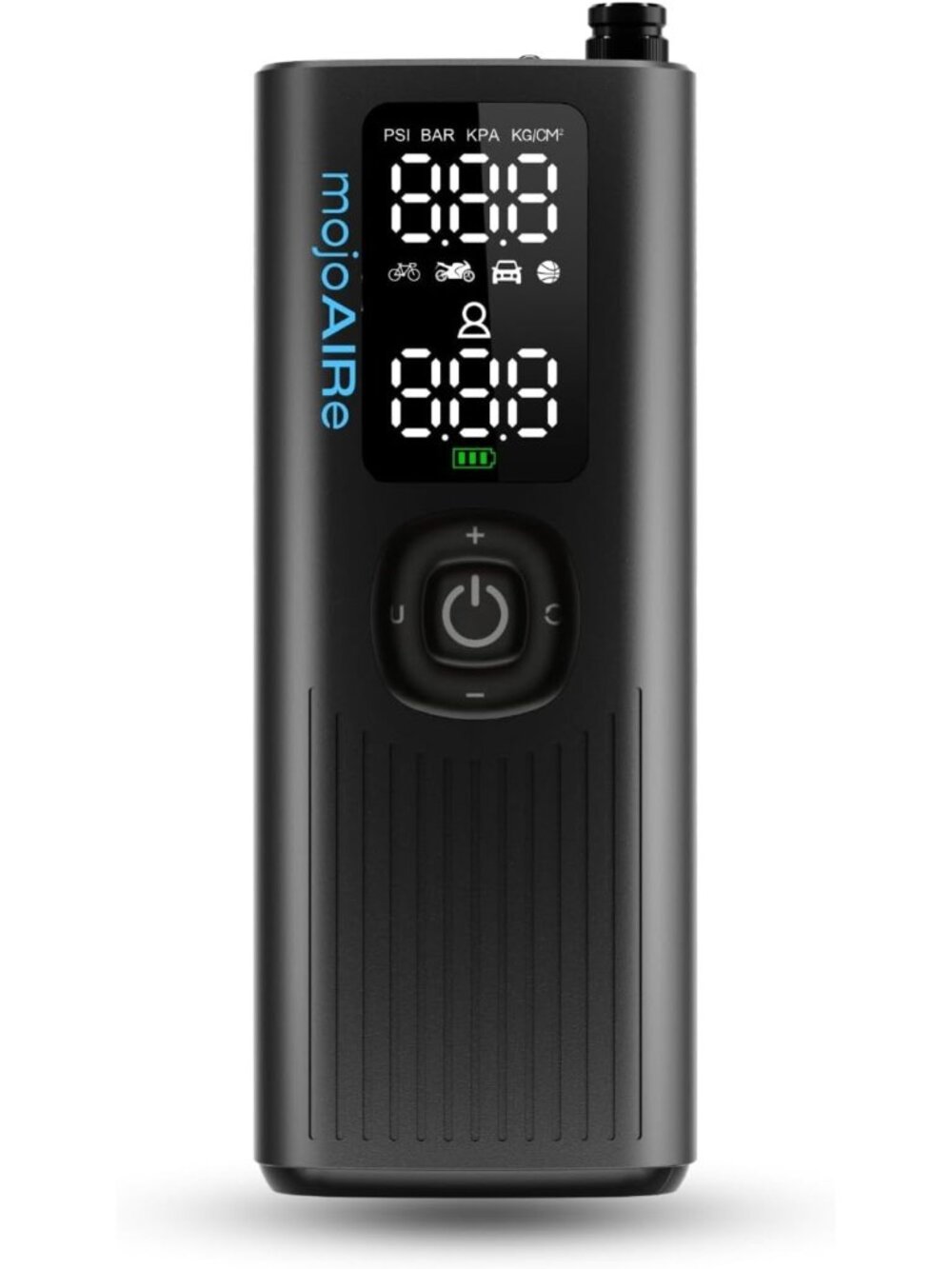 Portable Tire Inflator with Digital LED Display, Flashlight & 120 PSI - Cordless